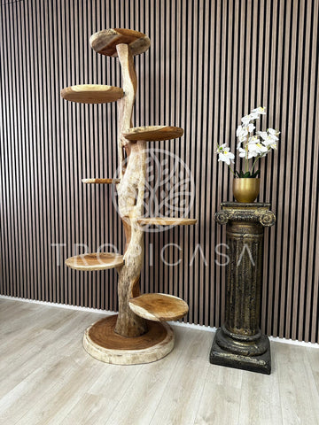 Houten Krabpaal kopen XXL Suar Houten Krabpaal | 200cm Hoog | Handgemaakt