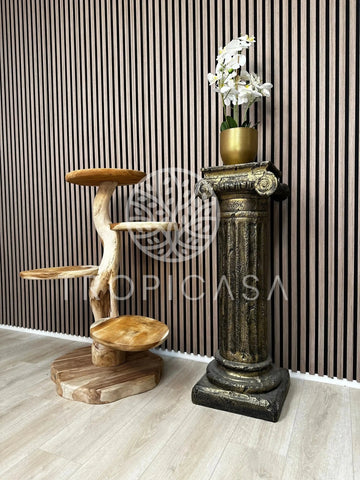 Suar Houten Krabpaal | 102cm Hoog | Handgemaakt - TropiCasa.nl