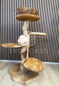 Suar Houten Krabpaal | 102cm Hoog | Handgemaakt - TropiCasa.nl