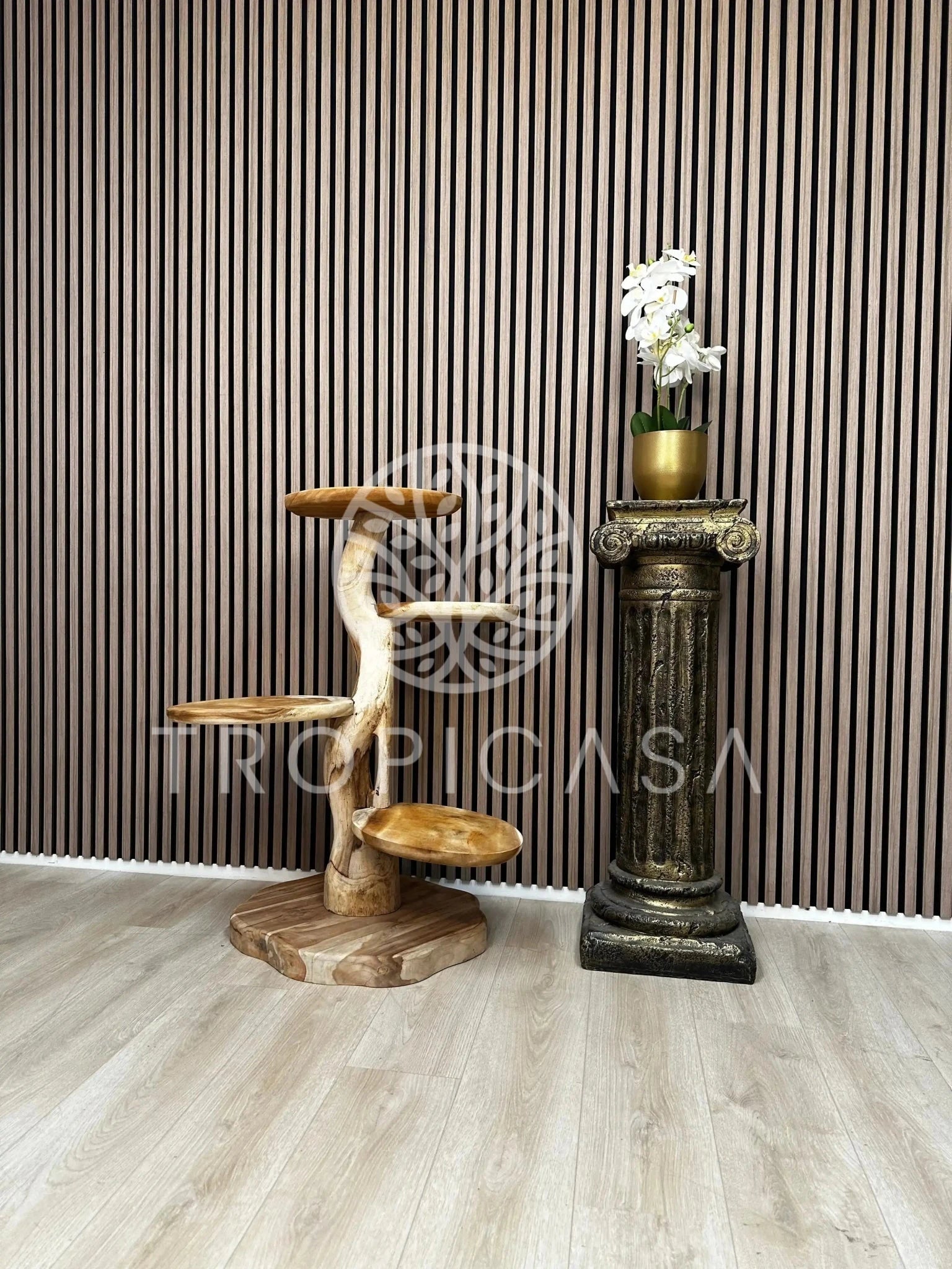 Suar Houten Krabpaal | 102cm Hoog | Handgemaakt - TropiCasa.nl