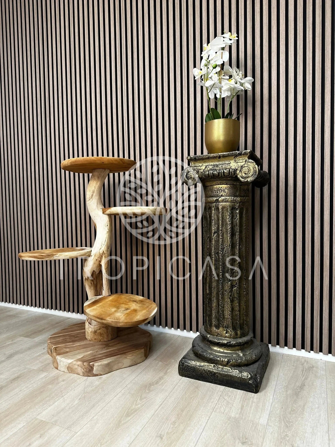 Suar Houten Krabpaal | 102cm Hoog | Handgemaakt - TropiCasa.nl